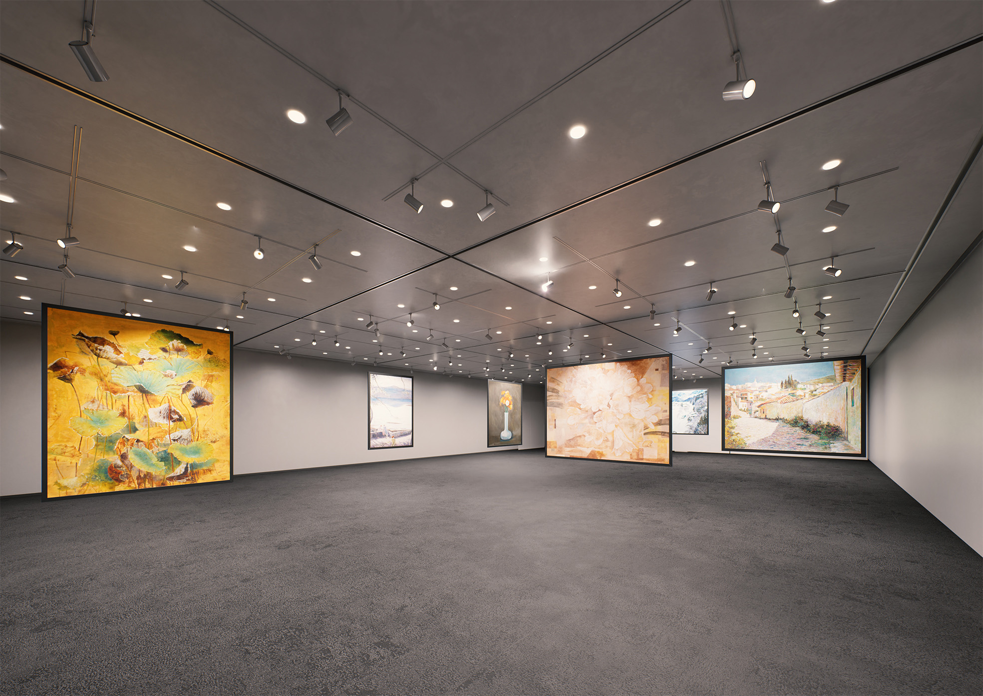 川口市立美術館展示ホール
