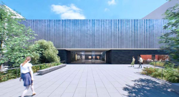 川口市立美術館エントランス