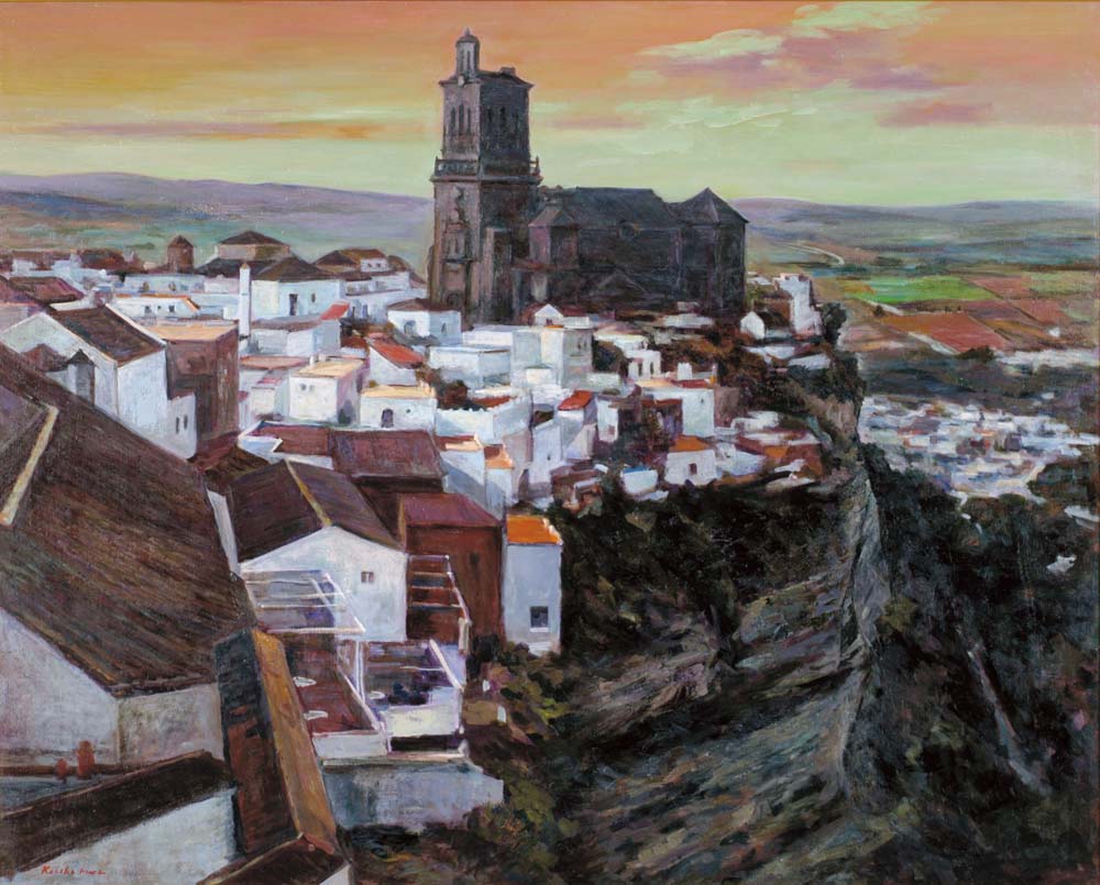 森 敬介《崖に立つ教会（西）》2011年