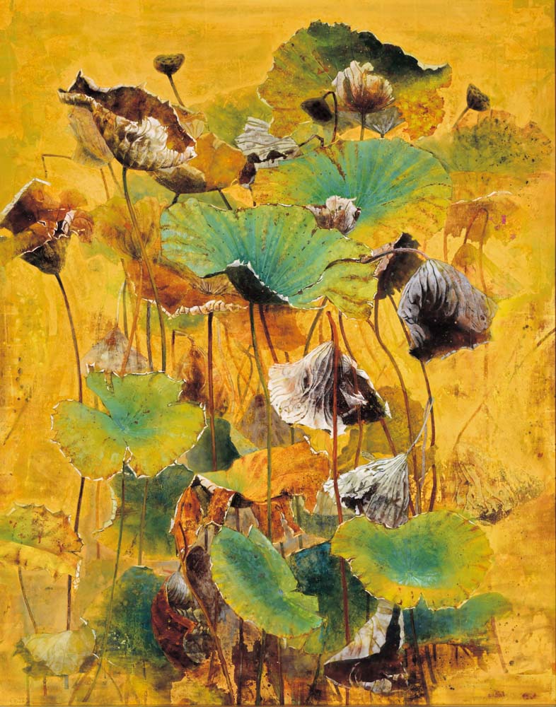 𠮷田 喜代美《葉叢》2002年